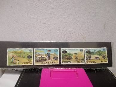 1977 Kenya Stamps Safari Rally