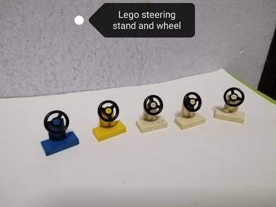 Vintage Lot Lego Blocks Steering Stands  Wheels