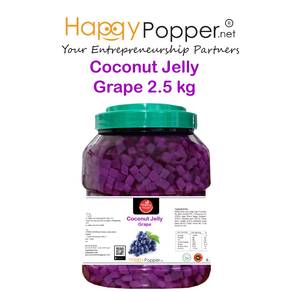 Grape Coconut Jelly Topping Milk Tea Boba 2.5kg