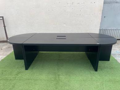 PK189 Meja Mesyuarat 10 x 4 Feet Black