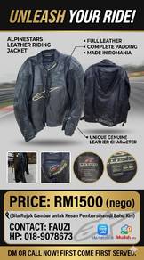 Alpinestars Leather Riding Jacket - Full Leather