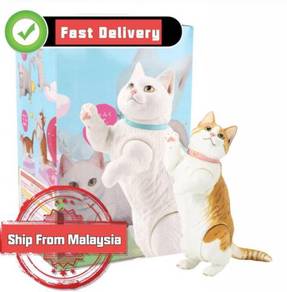 Cute American Shorthair Cat PVC Animal Figures