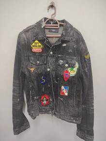 Amiri Slayer Patched Denim Jacket Jeans