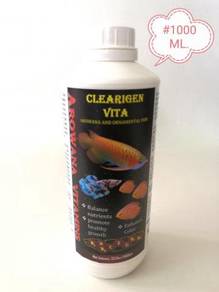 Clearigen Vita 1Litre Fish Aquarium Vitamin Ikan