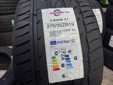 Tayar Baru 275 35 19 Massimo Leone L1 2026 new