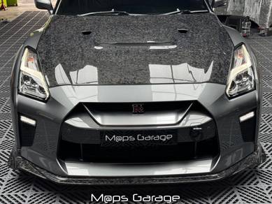 Gtr r35 gtr35 2017 varis forged carbon front lip