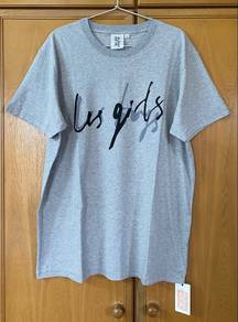 Les Girls Les Boys Scratchy Print T-Shirt