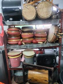 Gendang Silat, Kompang, Rebana, Jidur, Gong.