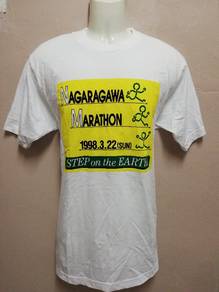 Vintage Deadstock T-Shirt NAGARAGAWA MARATHON 1998
