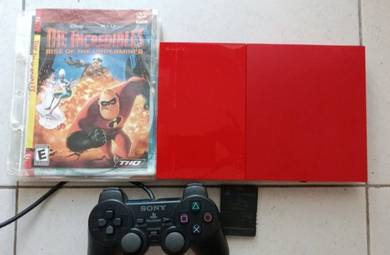 PS2 slim red limited edition 