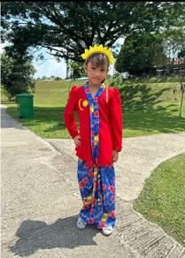 Baju kebaya merdeka kids