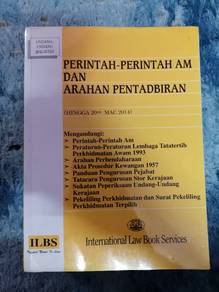 Buku Perintah-Perintah Am Dan Arahan Pentadbiran