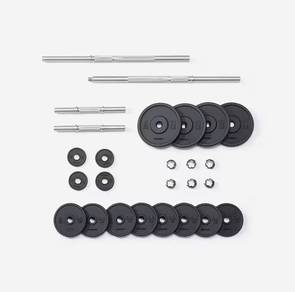 Kit Bar 50kg (Barbell Set + Weight Plate)