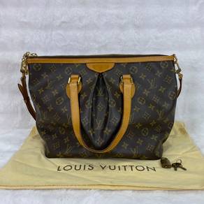 Authentic LV Palermo PM Brown Monogram Crossbody