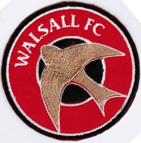League One English Walsall FC Football Patch