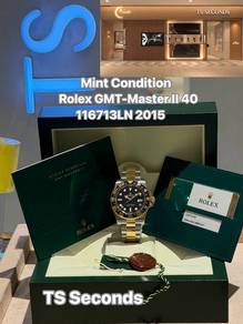 Rolex GMT-Master II Half Gold 116713LN 2015