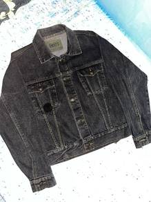 riekea dark denim jacket 