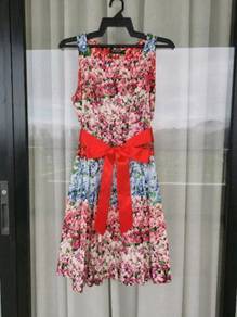 Rinascimento Italy Floral Print Dress
