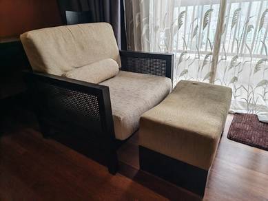 Lounge Chair with Otoman