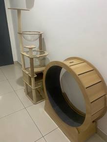 cat treadmill and cat tree