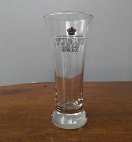 Tuborg beer Royal Danish court glass