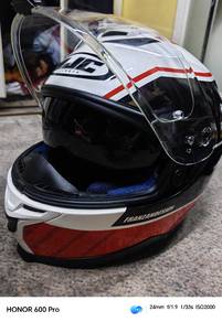 Helmet full face double visor hjc ,model IS-17