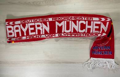 Bayern Munich Team Scarf #EZ Used