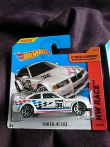 Hotwheels BMW E36 M3 Race white not Tomica
