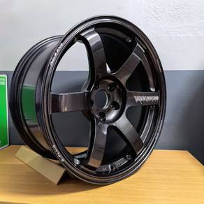 NEW RAYS 18x9.5j TE37 SAGA Made In JAPAN EVO Spec