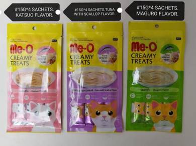 Me-O Creamy Cat Treat Makanan Kucing 4x 15gram