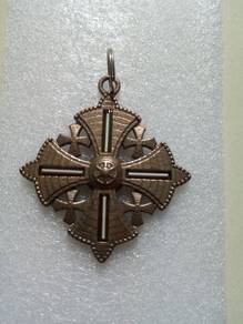 3D Stainless Steel Cross with 4 tritium tubes