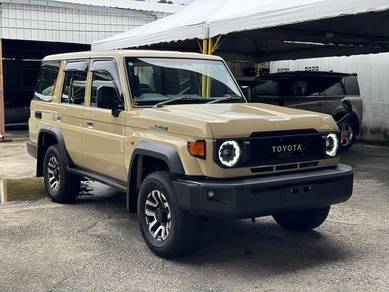 Toyota Land Cruiser 70 ANNIVERSARY  in Old Klang Road, KUL