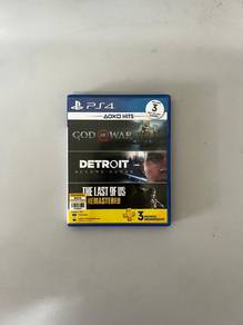 [USED] PS4 DISC God of War (2018) / Detroit: Becom