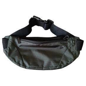 Black Adjustable Sports Running Waist Pouch Bag