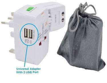 Universal Plug Adapter Dgn USB Port