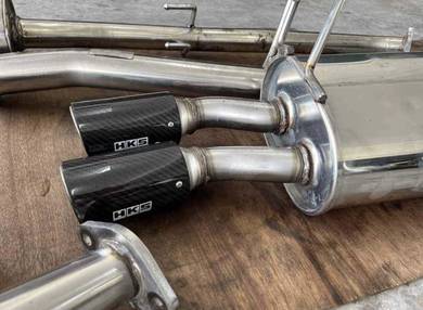 hks legamax exhaust for civic fc 1.5
