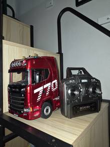 Kepala scania 770s+ekor loader jenama huina