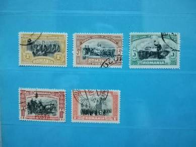 1906 Romania Stamp King Carol 1 Coronation