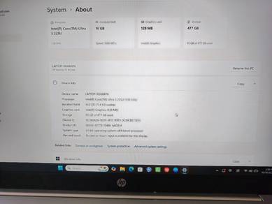 Hp laptop Ai 15-fd2056tu