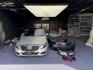Mercedes W222 Convert Facelift S63 Bumper Bodykit
