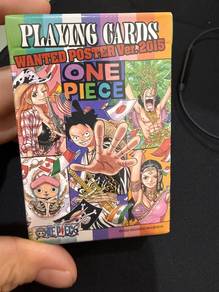 Rare One Piece Wanted Poster Playing Card ver 2015