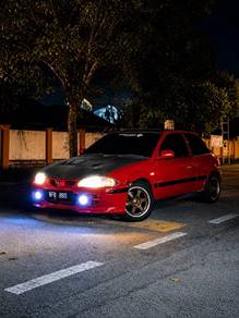 Proton Satria GLi in Kajang, SGR