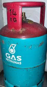 Tong gas hijau 