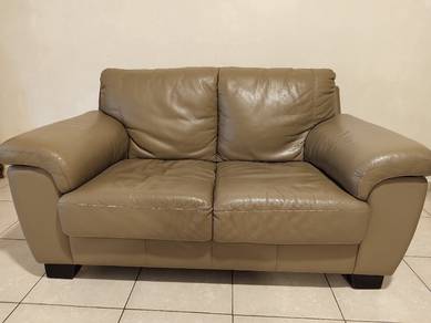 Rozel Full Leather 2 Seater Sofa (2 units)