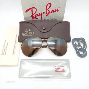 Rayban BL USA ODM BROWN LEATHERS B-15 TGM 62MM
