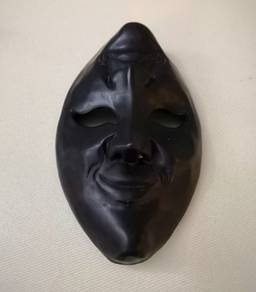 Resin mask happy /sad face