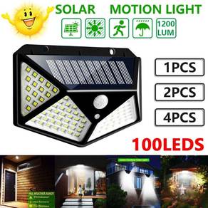 [RAYAPROMO] 100LED LAMPU SOLAR LiGHT MOTiON SENSOR