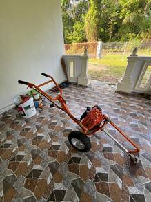 Mesin Pemotong Rumput Beroda brush cutter wheeled