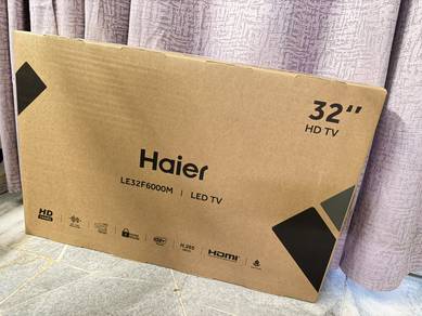 Brand New 32” Haier HD LED TV - LE32F6000M