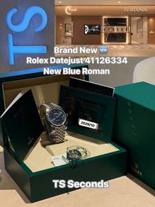 Rolex Oyster Perpetual Datejust 41mm Blue Roman